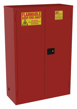 Cabinet 2-Dr 72 gal Flammable 18x65x43