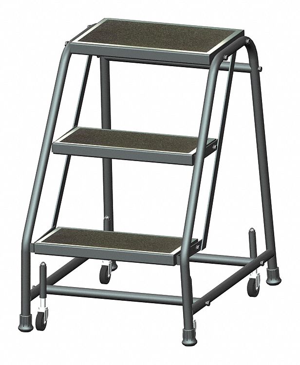 Rolling Ladder Steel 28-1/2 In.H