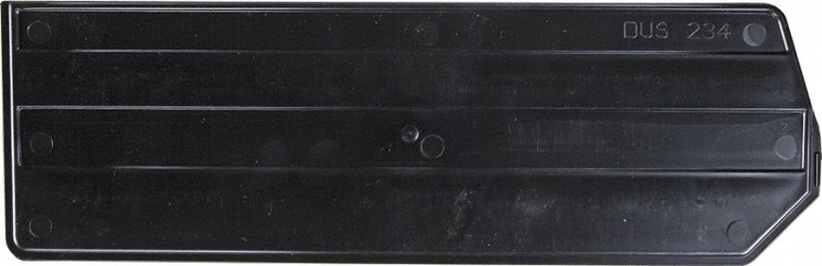 Divider 4 3/8 in Black 6 PK6