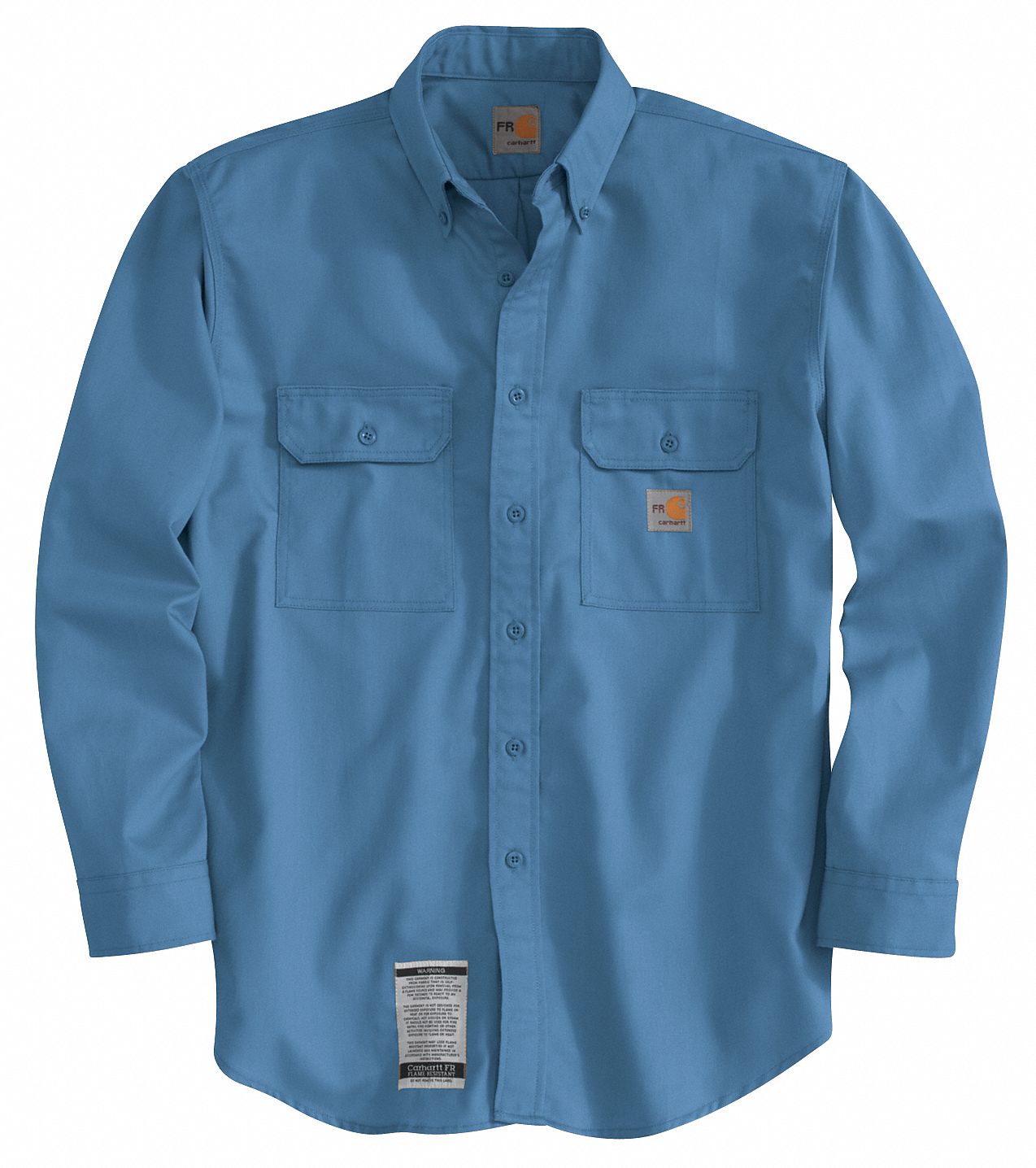 E6404 FR Long Sleeve Shirt Blue XL Button