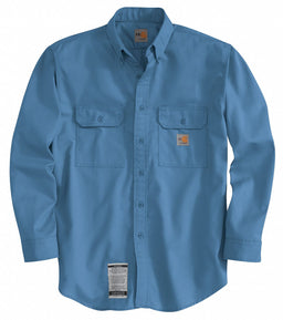 E6404 FR Long Sleeve Shirt Blue XL Button