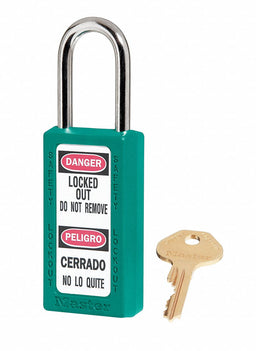 D1948 Lockout Padlock KD Teal 3 H