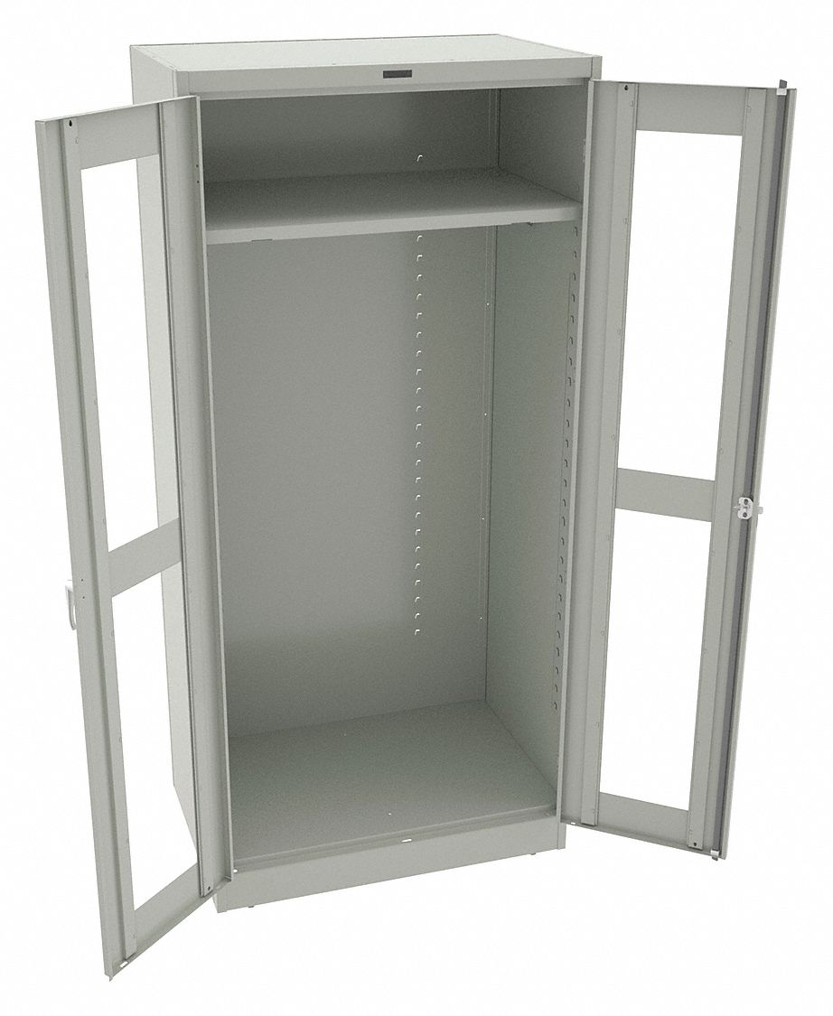 E4482 Storage Cabinet 78 x36 x24 LtGry 1Shlv