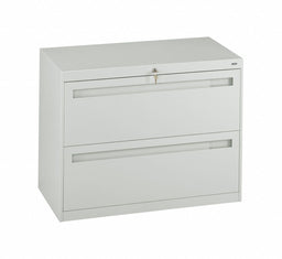 Lateral File Cabinet Champagne/Putty