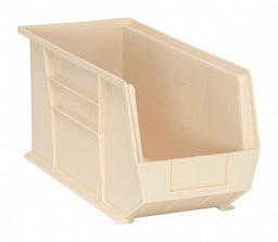 F0610 Hang and Stack Bin Ivory PP 9 in