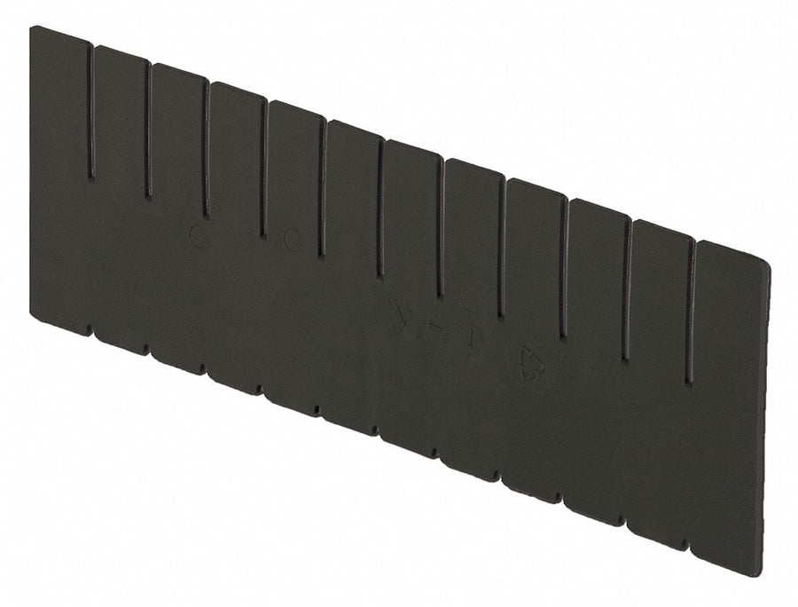 Divider Black Polyethylene 6 7/16 in