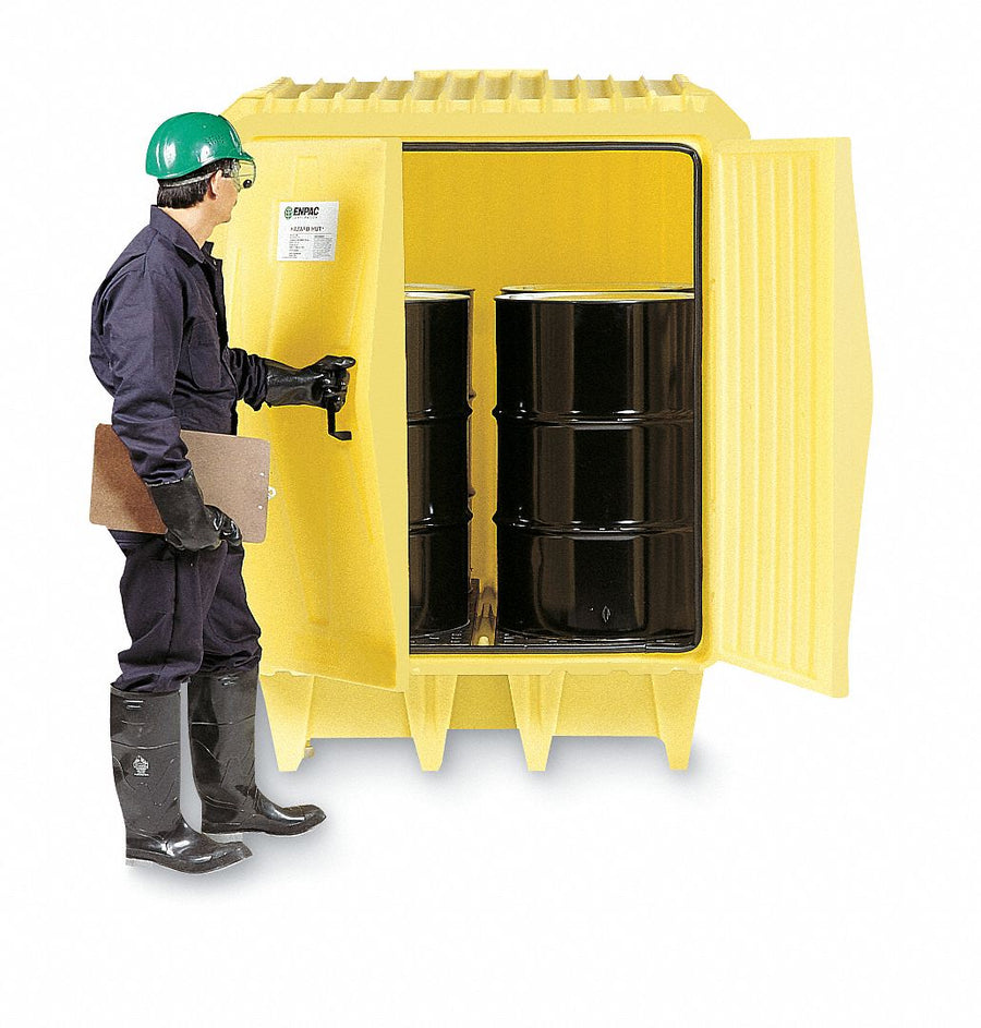 Coverd Drum Spll Cntnmnt Hut 64 in L