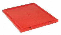 E1890 Lid Red Polyethylene 20 7/8 in