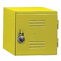 Bx Lckr 1x1Lckr Yellow 12 x12 x12 Assm