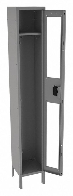 Lckr 1x1Lckr Md Gray 78 x12 x12 Assm