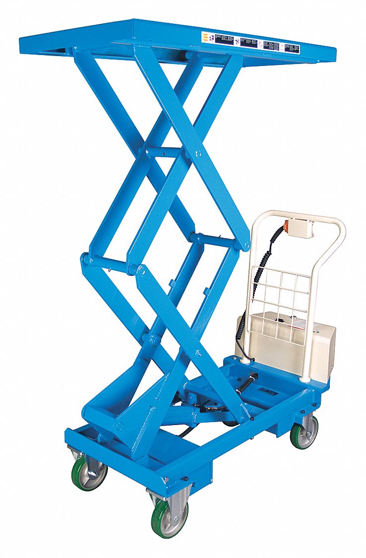 Mobile Scissors Lift Table Power 660 lb