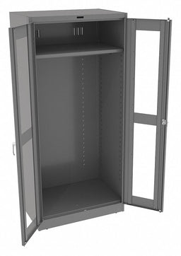 E4471 Storage Cabinet 78 x36 x24 MdGry 1Shlv