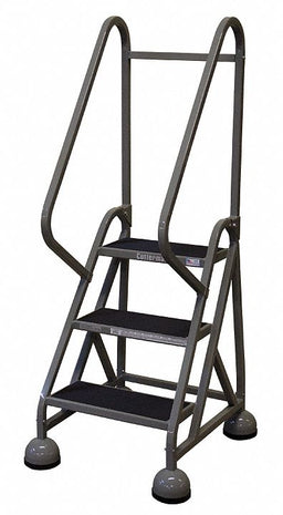 F2128 Rolling Ladder Hndrl Platfm 27 In H