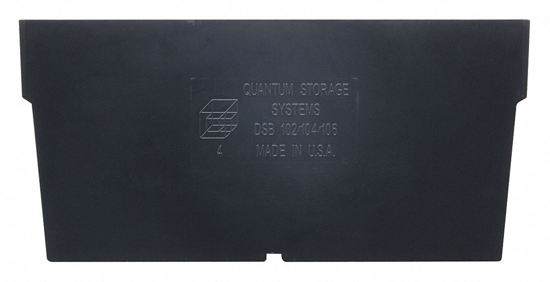 Divider 6 5/8 in Black 50 PK50