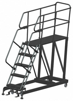 Roll Work Platform Steel Single 50 In.H
