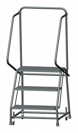 Rolling Ladder Steel 28-1/2 In.H