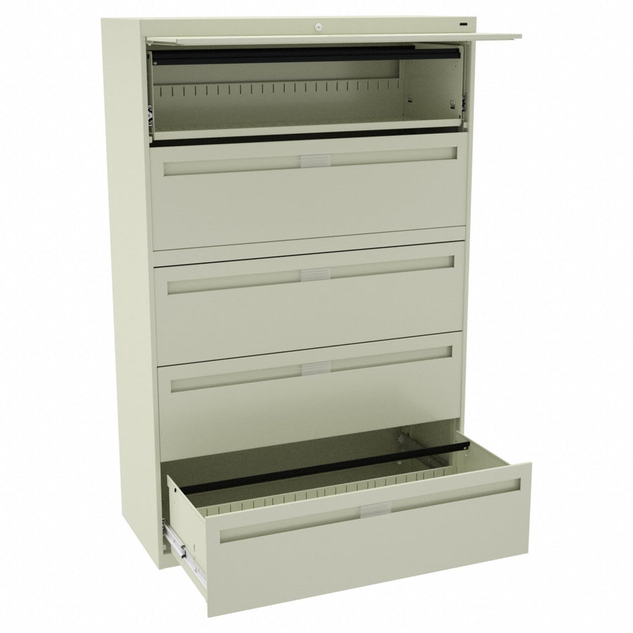 Lateral File Cabinet Champagne/Putty