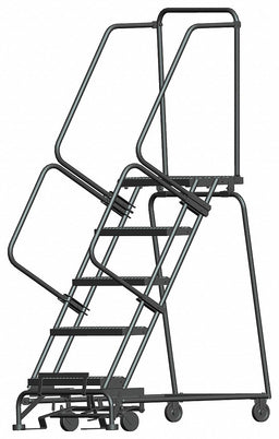 Slope Lockstep Roll Ladder Steel 50 In.H
