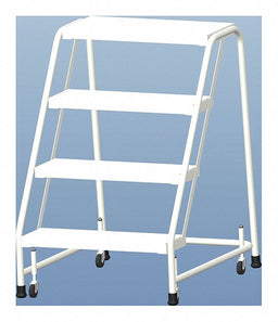 Rolling Ladder Aluminum 38 In.H