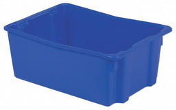 Stk and Nest Ctr Blue Solid Polyethylene