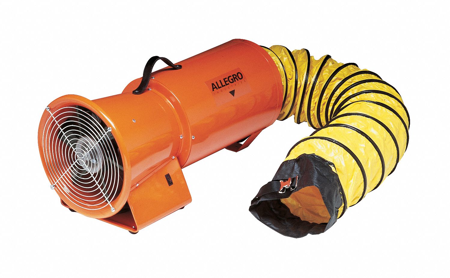 Confined Space Fan Orange 13 5/8 W