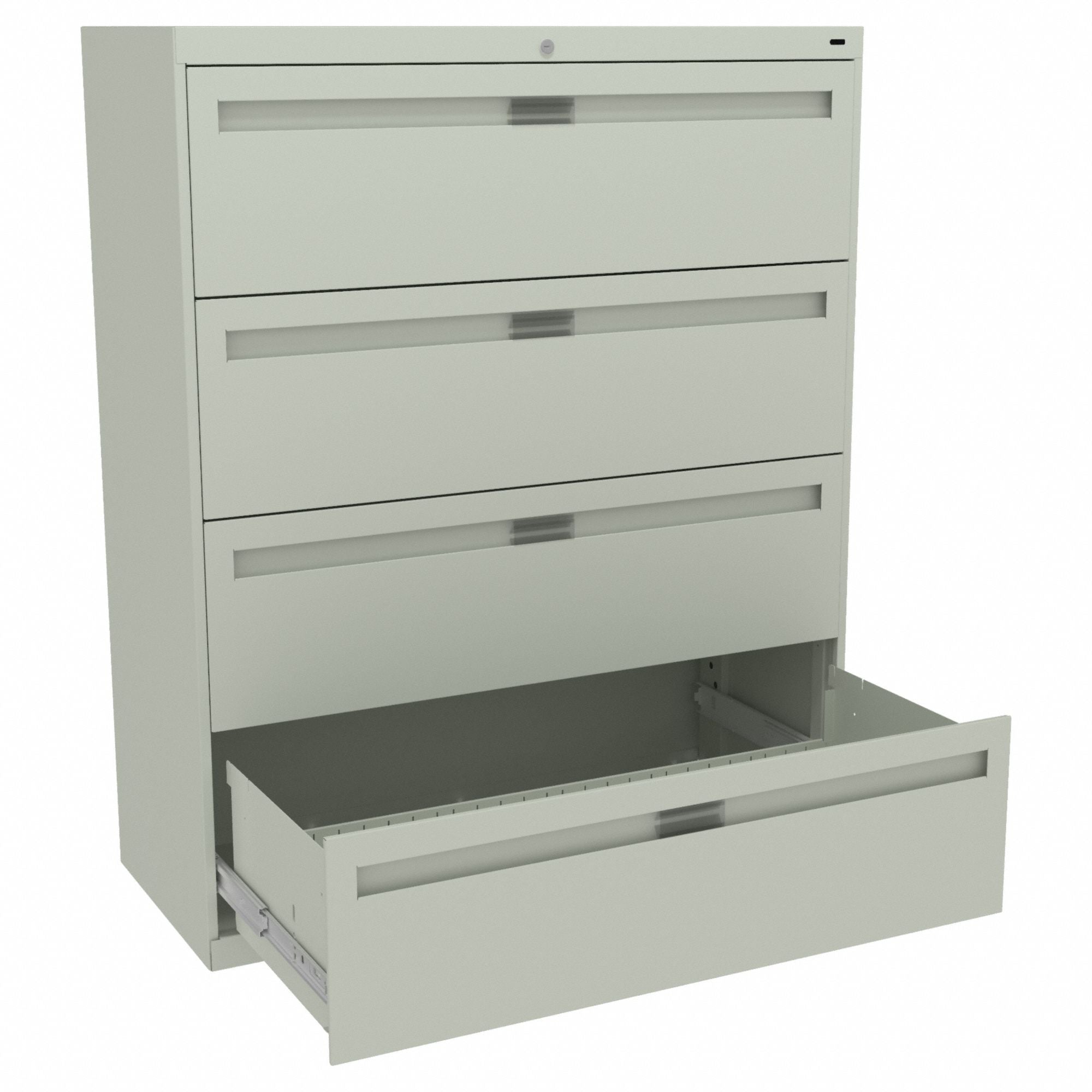 Lateral File Cabinet Light Gray