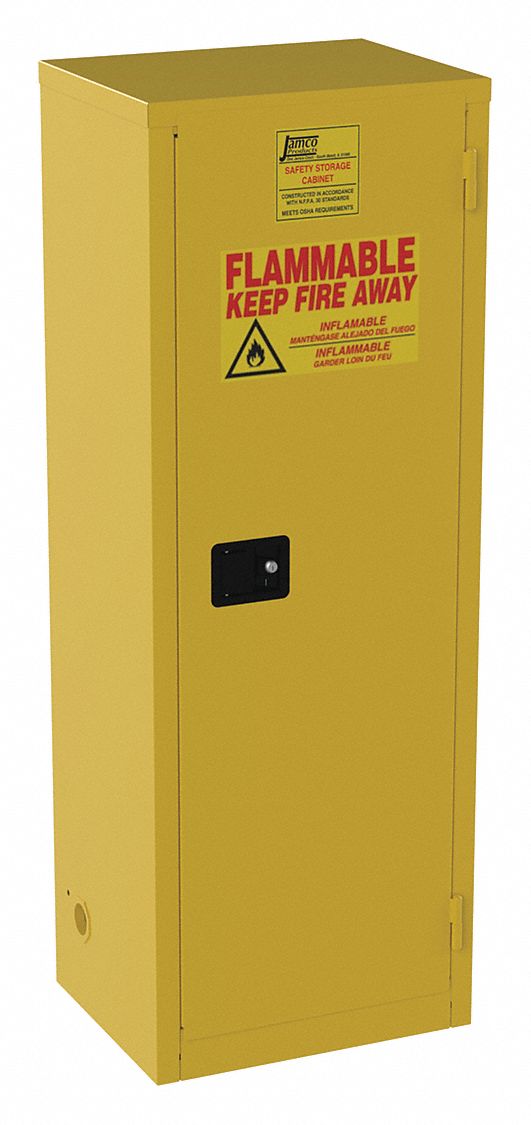 Cabinet 24 gal Flammable 18x65x23