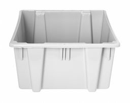 Stack and Nest Ctr Gray Solid Plastic