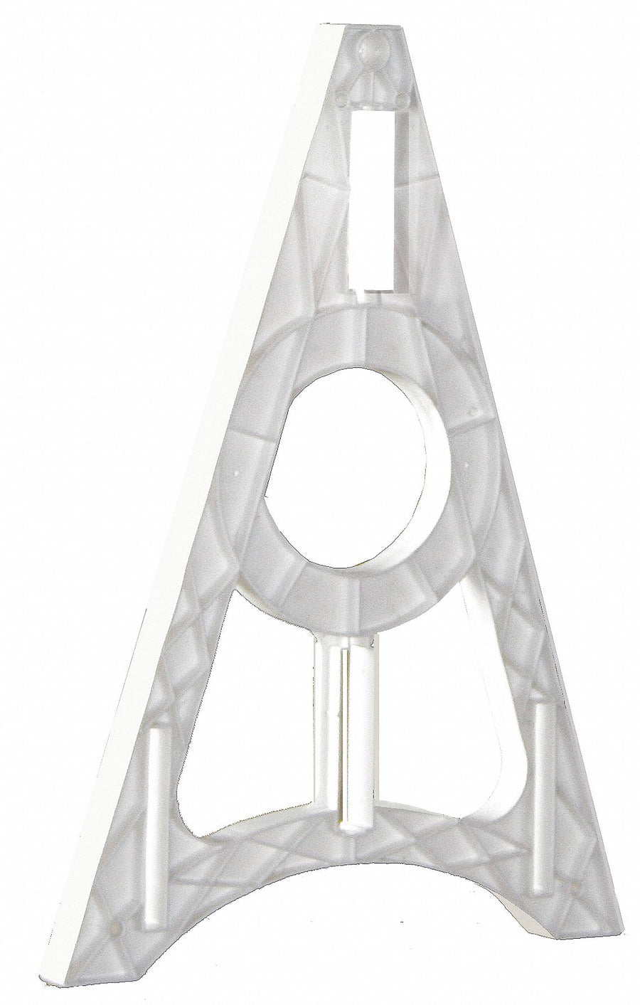 Barricade O-Frame Leg White 29 In L