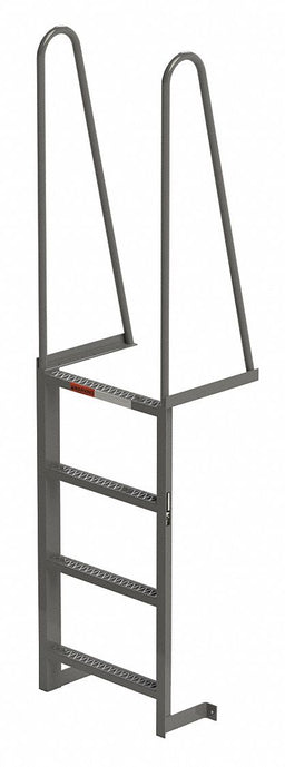 Walk-Thru Dock Ladder 4 Steps 42 In