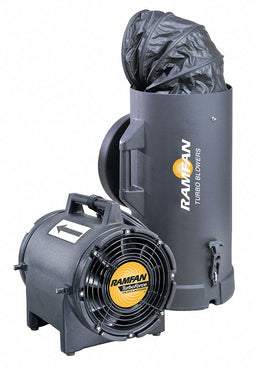 Conf.Sp. Fan Ax. Ex-Prf 8 In 1/3HP 115V