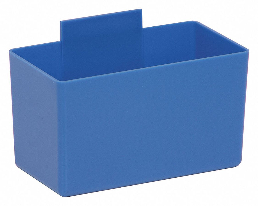 Bin Cups Blue Plastic 3 in