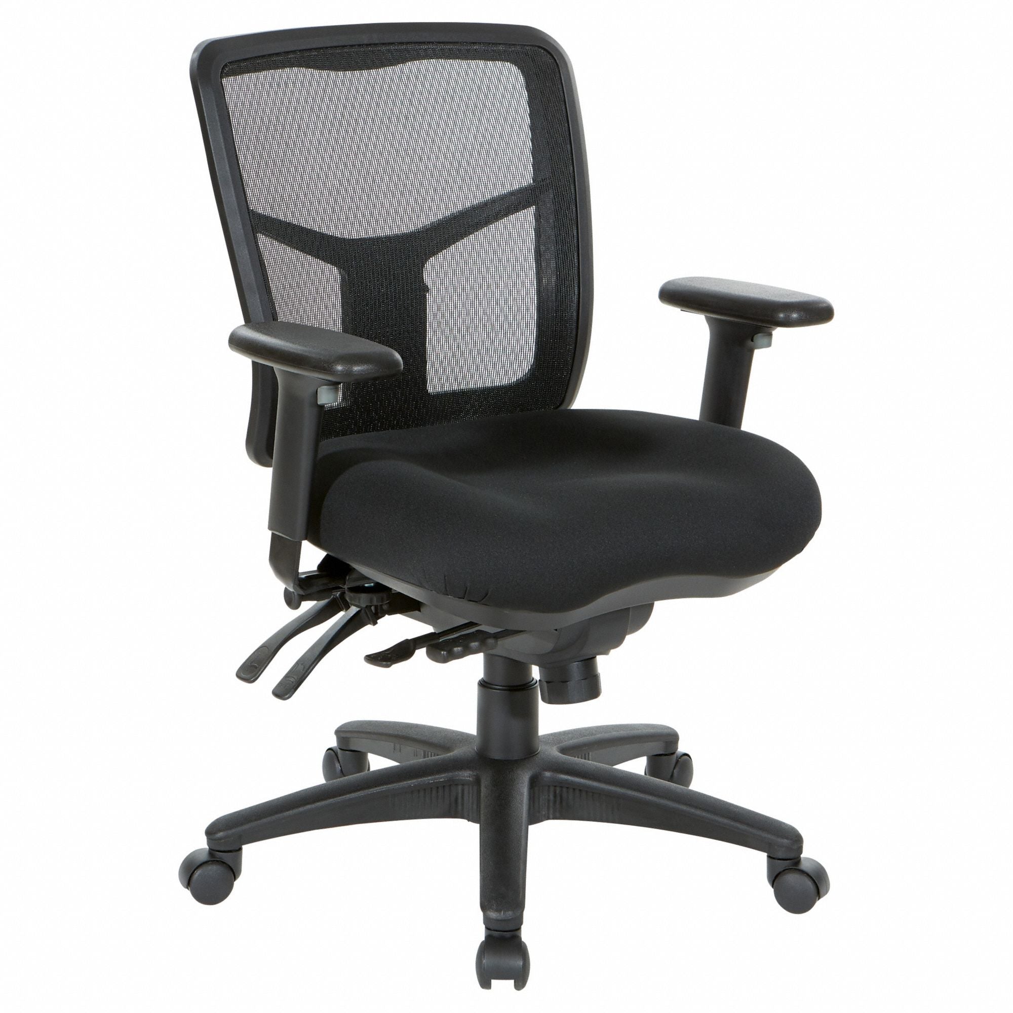 Office Chair 41 1/4 in H Black