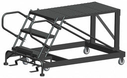 Roll Work Platform Steel Single 30 In.H