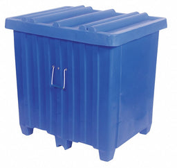 Ribbed Wall Container Blue