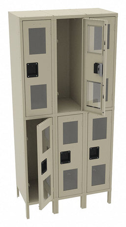 Wrdrb Lckr 2x3Lckr Sand 78 x36 x18 Assm