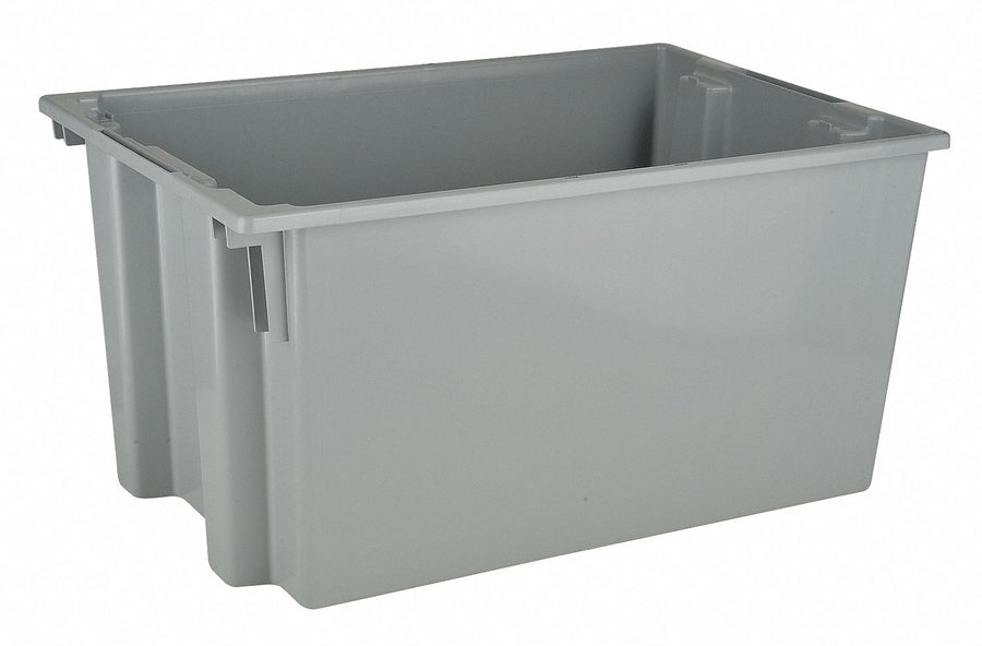 E1886 Stk and Nest Ctr Gray Solid PP