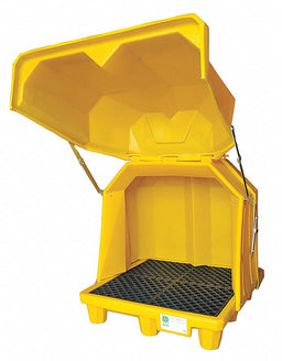Coverd Drum Spll Cntnmnt Pallet 54 in L