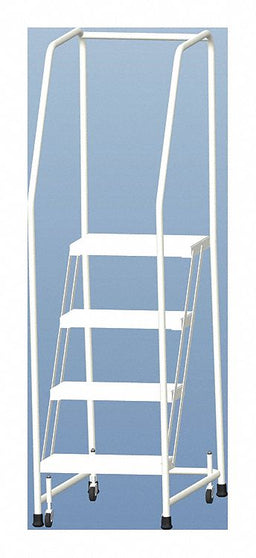 Rolling Ladder Aluminum 38 In.H