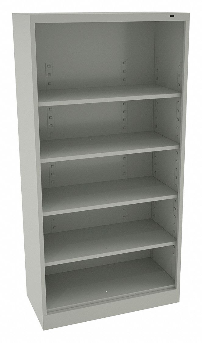 Bookcase 72 in H Light Gray
