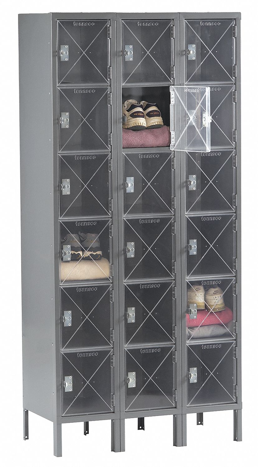 Bx Lckr 6x3Lckr Gray 78 x36 x12 Assm