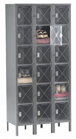 Bx Lckr 6x3Lckr Gray 78 x36 x12 Assm