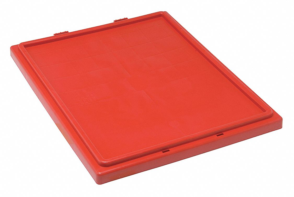 E1888 Lid Red Polyethylene 19 1/2 in