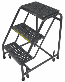 Rolling Ladder Steel 28-1/2 In.H