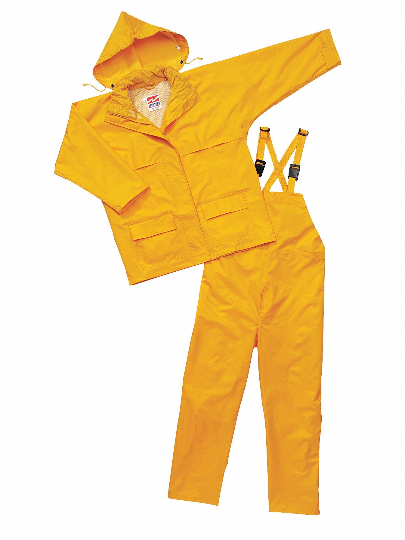 Rain Suit Jacket/Bib Unrated Yellow 3XL