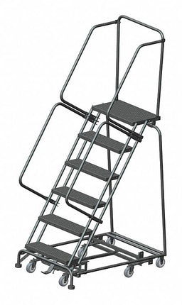 Lockstep Rolling Ladder Steel 60 In.H