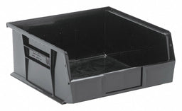 F0603 Hang and Stack Bin Black PP 5 in