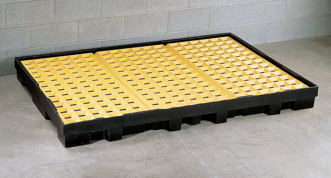 Drum Spill Cntnmnt Pallet 6 Drum 8k lb.