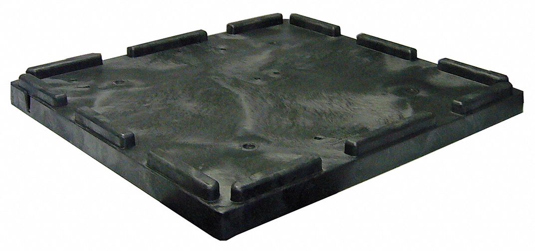 BlkCtrCvr Black HDPE 32.7 in