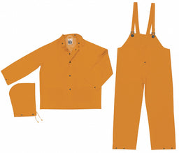 Rain Suit w/Jacket/Bib Unrated Yellow L